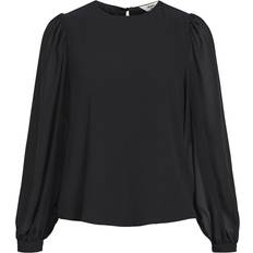 Ballonmouw Blouses Object Collectors Item Blouse - Zwart