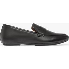 Fitflop Women Low Shoes Fitflop Delicato Leather Loafers, Black