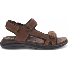 Faux Leather - Men Sandals Dockers Bradburn - Dark Tan