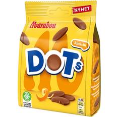 Apelsin Choklad Marabou Dots Orange 120g