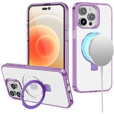 HD Accessory MagSafe Stand Case for iPhone 12 iPhone 12 Pro Purple