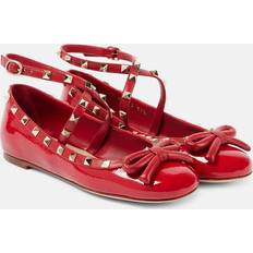Valentino Garavani Rockstud leather ballet flats