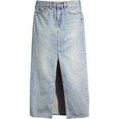 Femme Jupes Levi's Ankle Column Skirt - Please Hold/Blue