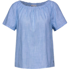 Street One Chambray Blouse - Original Blue