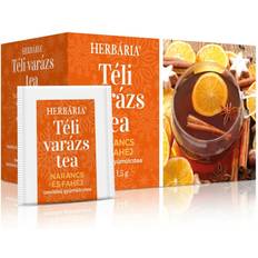 Orange Tea Herbaria cinnamon 100% natural fruit tea flavoured seasonal tea