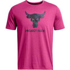 Clothing Under Armour Men's Project Rock Payoff Graphic Short Sleeve T-shirt - Astro Pink/Downpour Gray