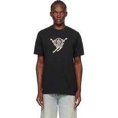 Moncler T-Shirts Moncler Black Ski Logo T-Shirt