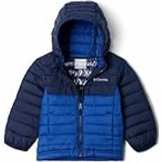 Columbia Powder Lite Ii Jacket Blue 10-11 Years Boy