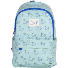 Children's school backpack 9.5l green