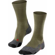 Grün - Herren Socken Falke TK2 Vandresokker olivengrøn