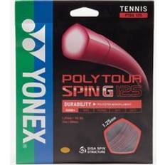 Yonex Tennis Strings Yonex PolyTour Spin Tennis String Set Red