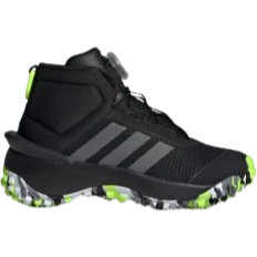 Chaussures de marche Adidas Chaussure Fortatrail Enfants - Core Black/Iron Metallic/Lucid Lemon