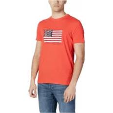 U.S. Polo Assn. Topp Kortärmad T-shirt - Röd