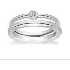 Rabinovich Smykker Rabinovich Sterling sølv fingerring, Ribbon med topas