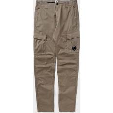 C.P. Company Uni Pantalons & Shorts C.P. Company Mens Walnut Brand-lens Regular-fit Stretch-cotton Trousers WALNUT