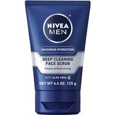 Aloe Vera Exfoliators & Face Scrubs Nivea Maximum Hydration Deep Cleaning Face Scrub 125g