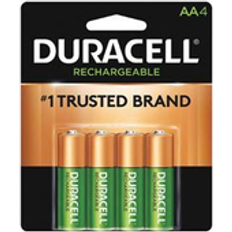 Batteries & Chargers Duracell 4 x AA Rechargeable DX1500 Batteries 2500 mAh