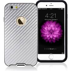 Bumper Skin Skal till Apple iPhone 6S Silver TheMobileStore Sommarrea