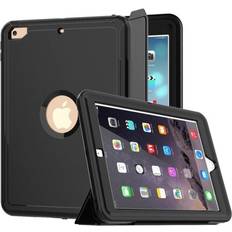 Teknikproffset Fuld dækkende skal med indbygget skærmbeskyttelse, iPad mini 1/2/3