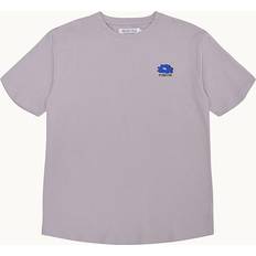 T-shirt w/Black Tryck Light Grey år 140 T-shirt