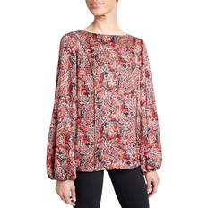 Santorelli Santorelli Emory Bateau Neck Blouse