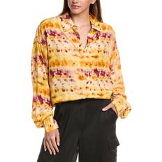 Jason Wu Jason Wu Dropped-Shoulder Silk Blouse