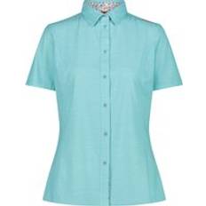 Stretch - Women Shirts CMP 33s5956 Short Sleeve Shirt Blue Woman