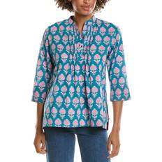 Pomegranate Pomegranate Pintuck Blouse