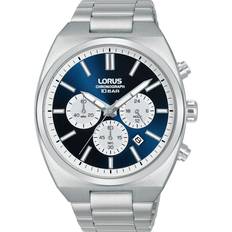 Lorus Ure Lorus Chronograph RT363KX9 Herre 43 mm Analog Kvarts Mineralglas Blue 20 mm