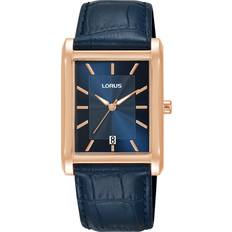 Roséguld - Unisex Armbandsur Lorus Classic Square RH942RX9 29 mm Analogt Mineralglas 16 mm