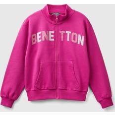 130 Sweatshirts United Colors of Benetton Sweatjacke cyclam rosé silber