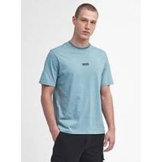 Barbour T-shirts Barbour Barbour International Central Logo T Sn44 Blue