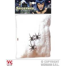 Squelettes Widmann Fausse toile d'araignée blanche 50g Halloween taille unique