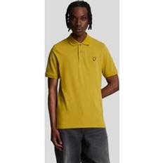 Yellow Shirts Lyle & Scott And Men's Plain Polo Shirt Yellow 44/Regular