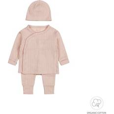 Barnkläder Dirkje Baby Set 3-tlg. Light dusty pink rosa/pink