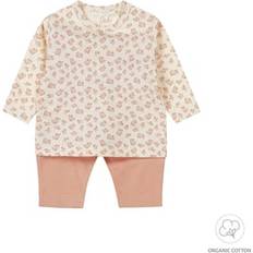 Barnkläder Dirkje Baby Set 2-tlg. Dusty pink rosa/pink