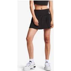 Puma Dam Kjolar Puma Women's CLASSICS Pleated Mini Skirt, Black, XL, Clothing