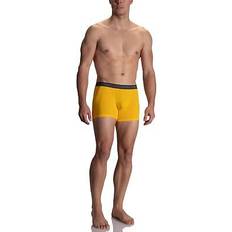 red 1601 boxer pant underwear cotton short male maxi trunk yellow