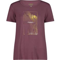 Bambú Camisetas CMP Camiseta de mujer - Marron