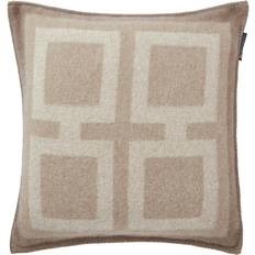 Ull Pynteputer Lexington Graphic Recycled Wool Cushion Cover Brown (50x50cm)