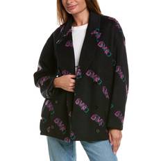 Viscose - Women Coats Diane Von Furstenberg Bellamira Wool-Blend Coat