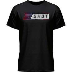 Shot Gradient Sleeve T-shirt Black Man