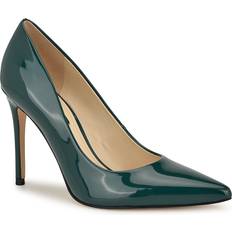 Nine West Green Heels & Pumps Nine West Fresh Pump Women's Dark Green Heels Pumps Stiletto