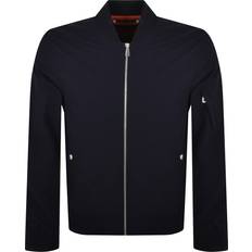 Wool Jackets Paul Smith Zip Bomber Jacket Navy