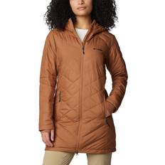 Columbia Clothing Columbia Women's Heavenly Long Hooded Jacket - Camel Brown