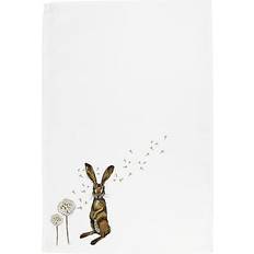 Home Hares & dandelions tea panama Kitchen Towel