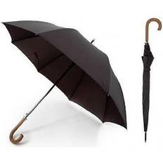 Umbrellas KS Brands Drizzles deluxe walking umbrella black uu0101