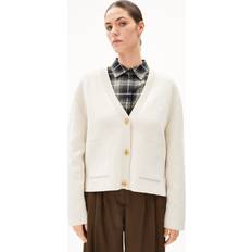 Tessuto Biologico Cardigan Armedangels Cardigan da donna Fiona Milano - Beige