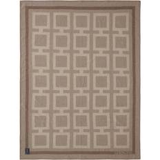 Lexington Graphic Couverture Marron, Beige (170x130cm)