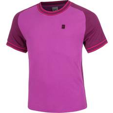 Herre - Pink Toppe Nike Court Heritage T-shirt - Lilla